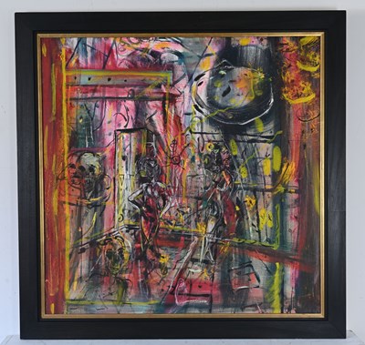 Lot 594 - Martin Fuller (British, 1943), abstract...