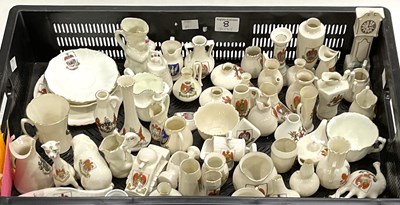 Lot 8 - A collection of crested china all related to...