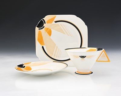 Lot 784 - Eric Slater for Shelley, an Art Deco Vogue...