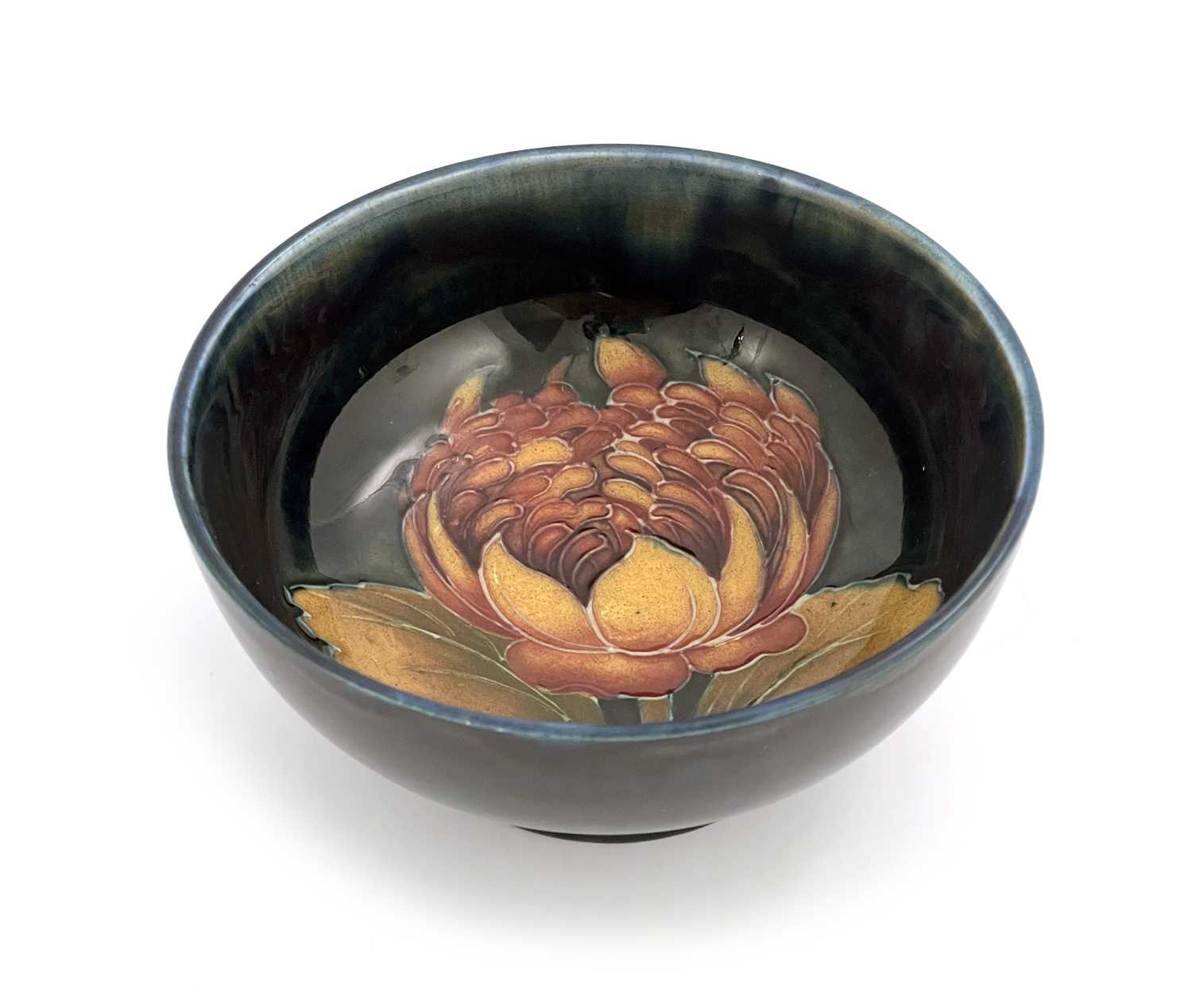 Lot 932 - William Moorcroft, a Waratah bowl, circa 1932,...