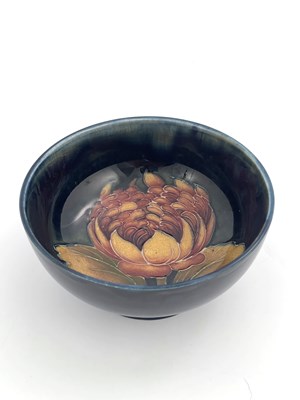 Lot 932 - William Moorcroft, a Waratah bowl, circa 1932,...