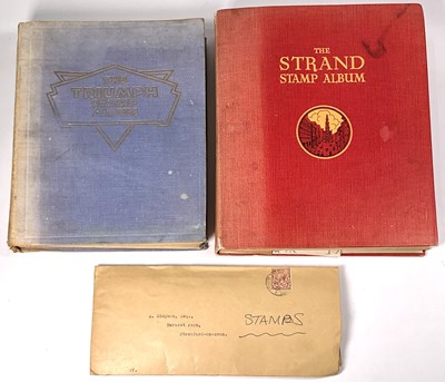 Lot 429 - Two Stamp Albums together with an envelope of...