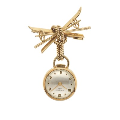 Lot 334 - Jean Perret. A Valory pendant watch