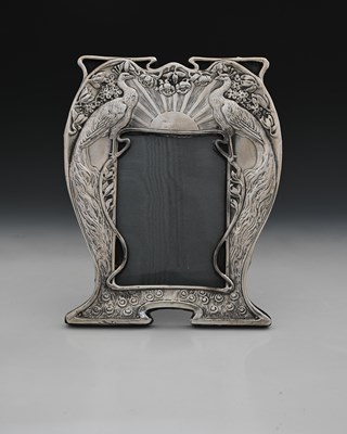 Lot 158 - An Elizabeth II silver photo frame, in the Art...