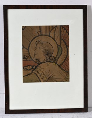 Lot 270 - Circle of Edward Coley Burne-Jones, a Saintly...