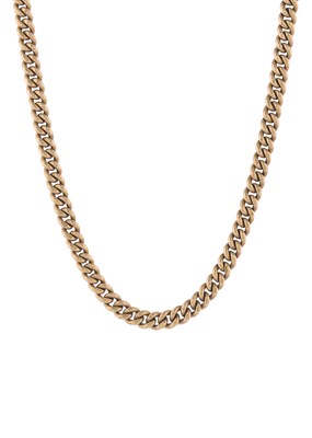 Lot 22 - An early 20th century 9ct gold Albert chain