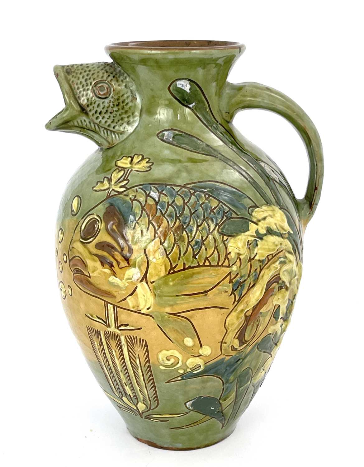 Lot 975 - James Dewdney for C H Brannam, an art pottery...