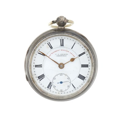 Lot 324 - J.G. Graves, Sheffield - A pocket watch