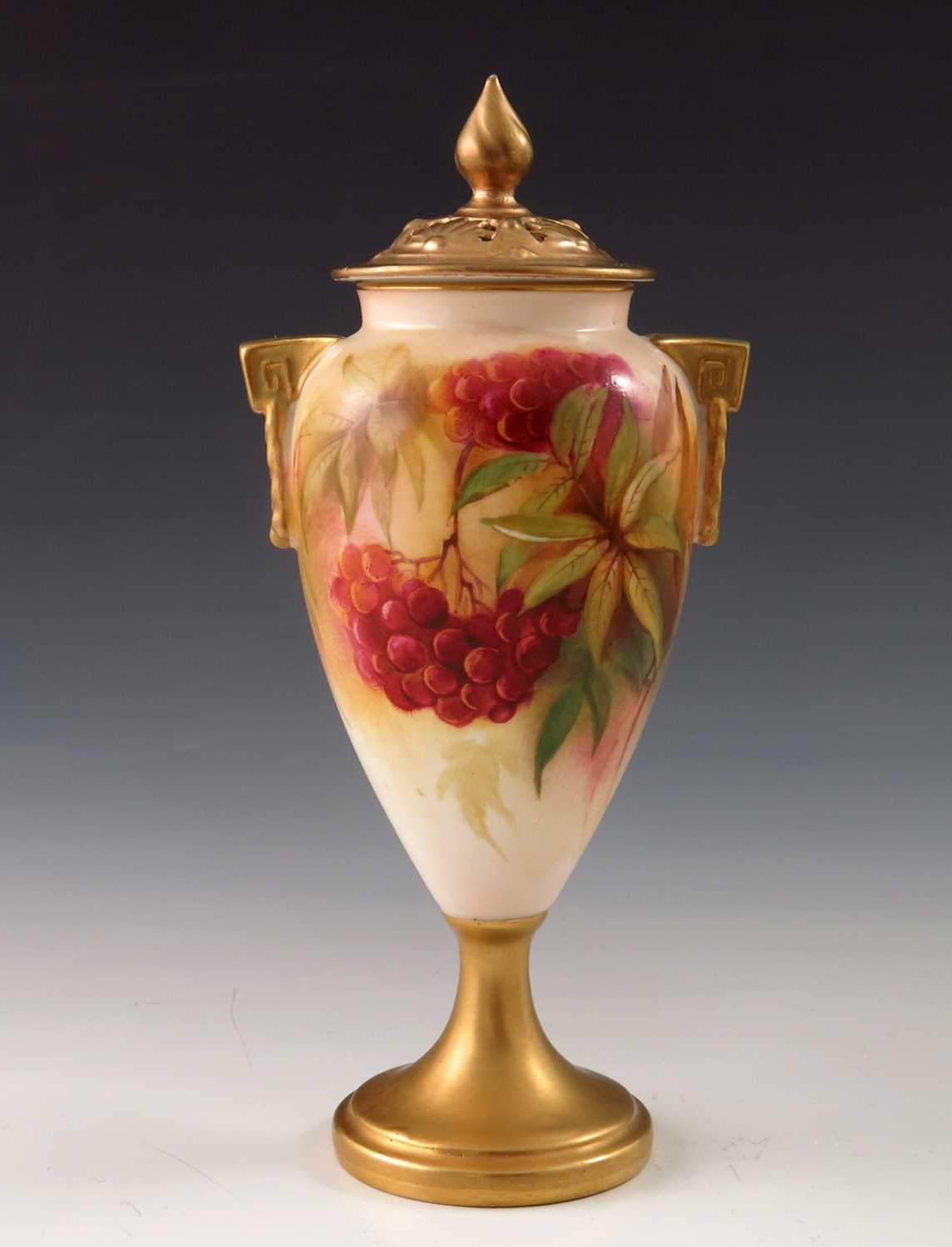 Lot 1010 - Kitty Blake for Royal Worcester, a fruit and...