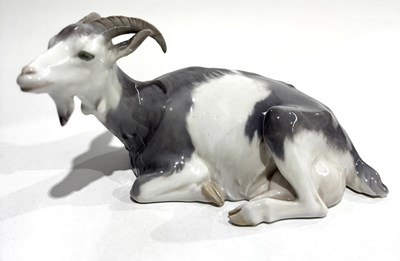 Lot 115 - Royal Copenhagen figure of a grey and white...