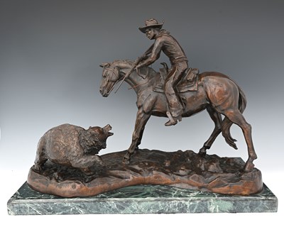 Lot 210 - Inspired by Frederic Sackrider Remington...