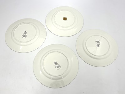 Lot 1020 - Brian Leaman (Royal Worcester artist), a set...