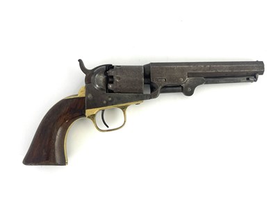 Lot 202 - A Colt model 1849 .31 calibre six shot pocket...