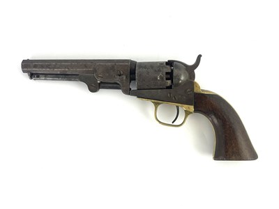 Lot 202 - A Colt model 1849 .31 calibre six shot pocket...
