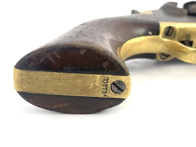 Lot 202 - A Colt model 1849 .31 calibre six shot pocket...