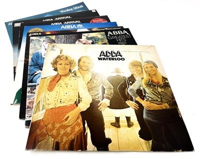 Lot 60 - A collection of ABBA vinyl LPs including their...