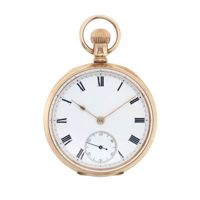 Lot 332 - American Waltham Watch Co., Waltham - an open face pocket watch