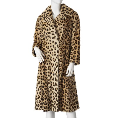 Lot 573 - A.Neumann, a 1960s fitted leopard fur coat.