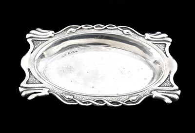 Lot 101 - An Arts and Crafts silver dish, A and J...