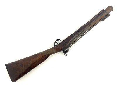 Lot 204 - An early 19th century flintlock blunderbuss, J...