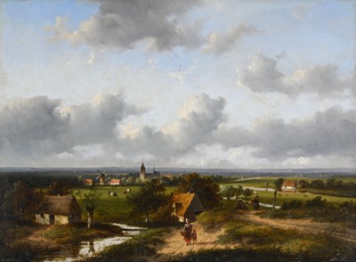 Lot 343 - Jan Evert II Morel (Dutch, 1835-1905), an...