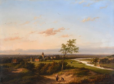 Lot 345 - Jan Evert II Morel (Dutch, 1835-1905), an...