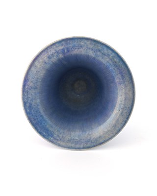 Lot 589 - Ruskin Pottery, a Lavender Lustre eggshell...
