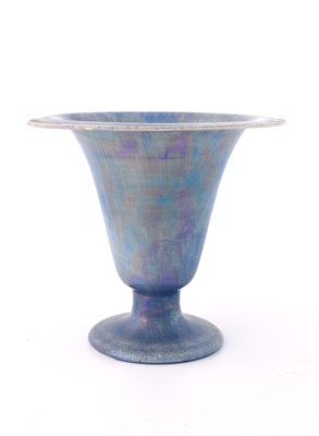 Lot 589 - Ruskin Pottery, a Lavender Lustre eggshell...