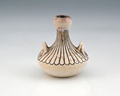 Lot 52 - Edwin and Walter Martin, a miniature stoneware...