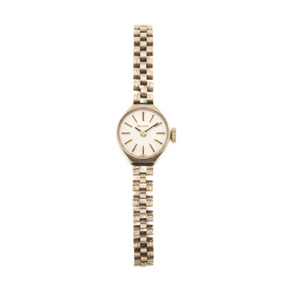 Lot 268 - Bulova - A bracelet watch