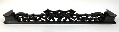 Lot 416A - An Art Nouveau cast iron Coalbrookdale style...