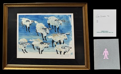 Lot 543 - Pedro Diablo (British, b. 1949), a framed...