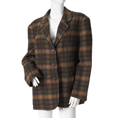 Lot 505 - Mulberry, a tartan jacket.