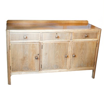 Lot 393 - Heals, London, an Art Deco walnut sideboard,...