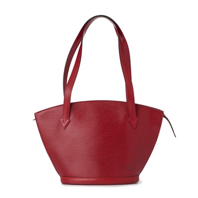 Lot 466 - Louis Vuitton, a red epi St Jacques PM handbag.