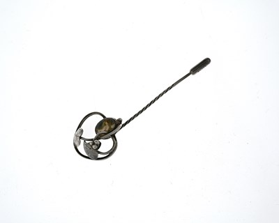 Lot 33 - A Scottish Arts and Crafts style silver and...