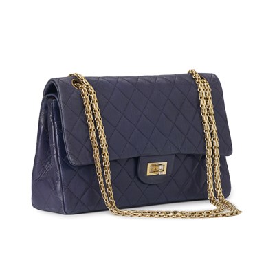 Lot 361 - Chanel, a rare vintage 2.55 handbag.