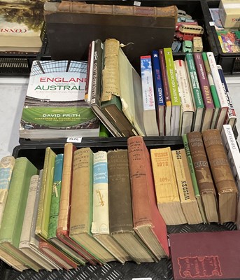 Lot 64 - A quantity of books on cricket, both modern...