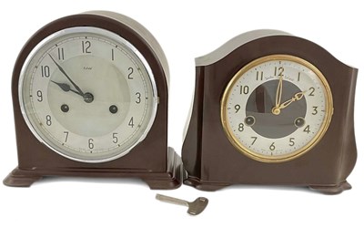 Lot 247 - 2 x bakelite clocks