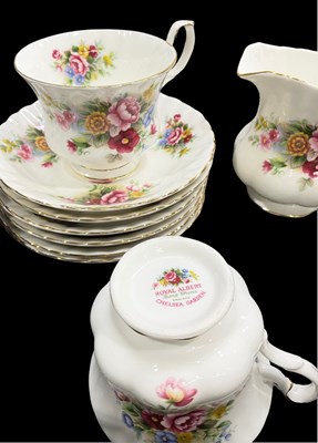 Lot 1 - A Royal Albert part tea set, 'Chelsea Garden'...