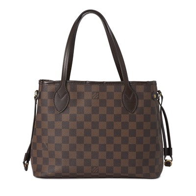 Lot 456 - Louis Vuitton, a damier ebene Neverfull PM handbag.