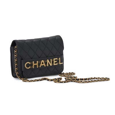 Lot 377 - Chanel, an Enchained WOC handbag.