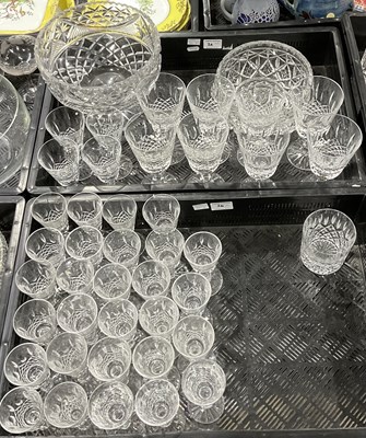 Lot 26 - A large part Waterford crystal suite, Kenmare...