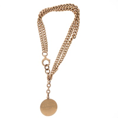 Lot 29 - An early 20th century 9ct gold graduated...