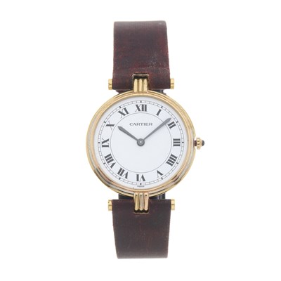 Lot 270 - Cartier - A Must De Cartier Trinity Vendome wrist watch