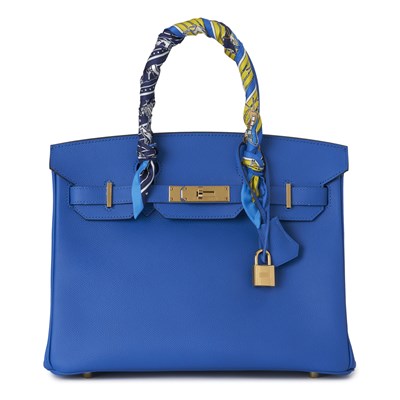 Lot 429 - Hermes, a 2020 Birkin 30 handbag w/Twilly.