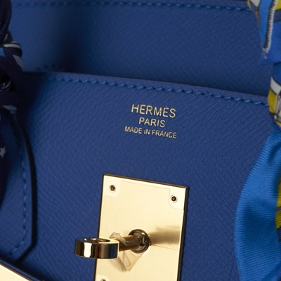 Lot 429 - Hermes, a 2020 Birkin 30 handbag w/Twilly.