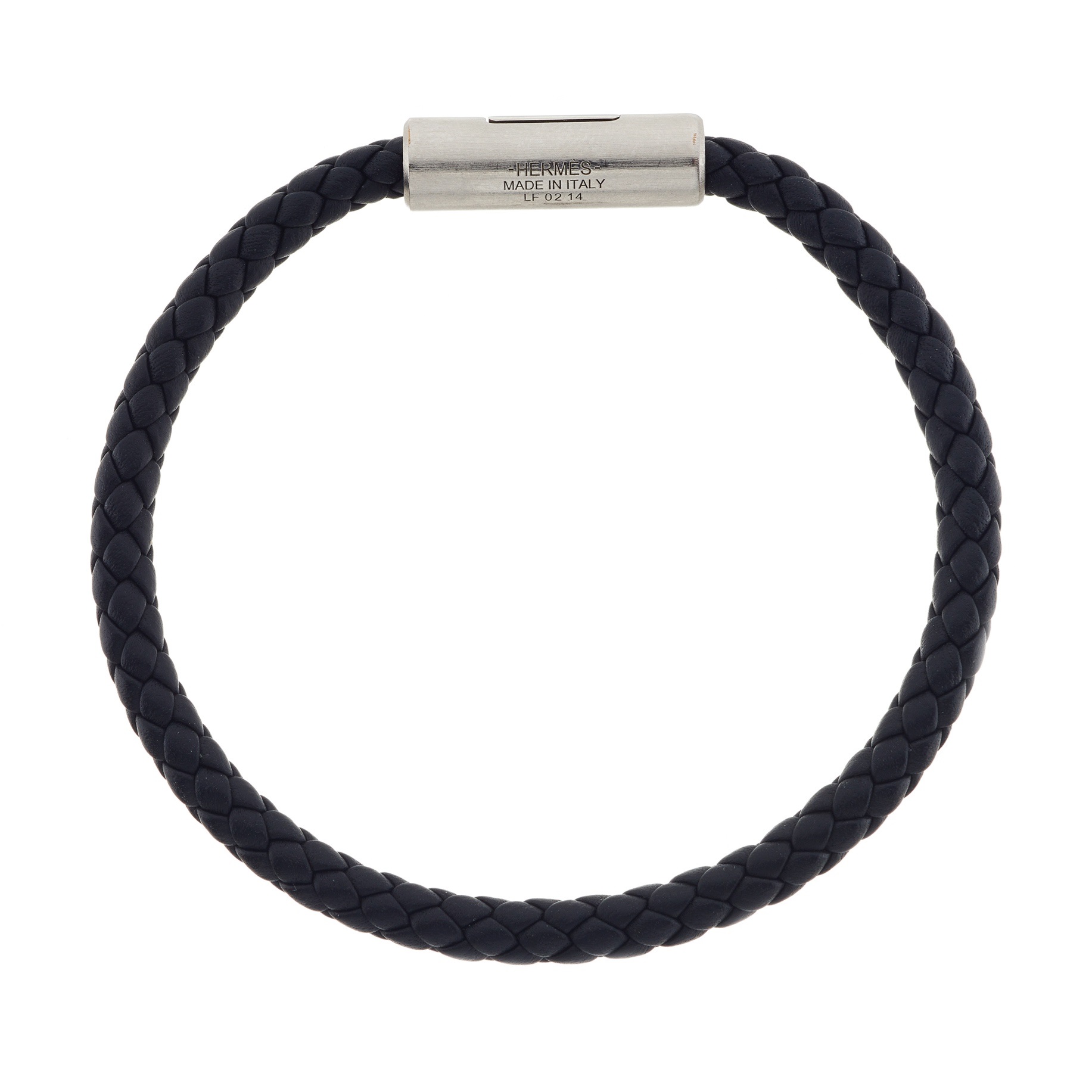 Lot 435 - Hermes, a Puzzle H braided bracelet.