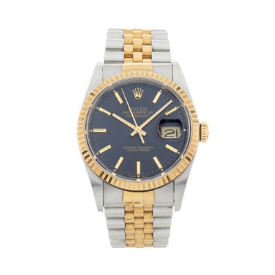 Lot 317 - Rolex - An Oyster Perpetual Datejust 36 bracelet watch