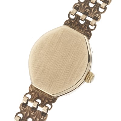 Lot 273 - Rotary, a 9ct gold bracelet watch